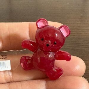 CROCS pink bear jibbitz limited edition